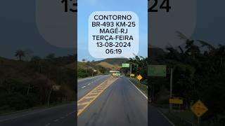 CONTORNO BR-493 KM25 MAGÉ-RJ #br493 #magé #riodejaneiro #contorno #br116