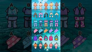 a,b,5,c,d 😘💞Cute Look Choose your favourite look #tocalifeworld #tocaboca