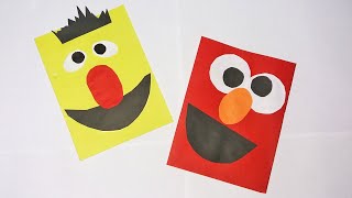 How TO Make Elmo Card  2 years Baby