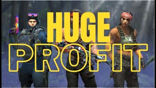 CSGO **Guaranteed profit**  Operation Riptide Purple and Pink trade ups.