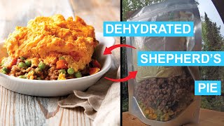 Shepherd's Pie | Dehydrated Backpacking Recipe