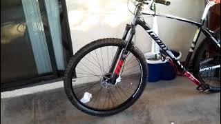 Manitou markhor,29er wheel in a 27.5 fork, will it fit?