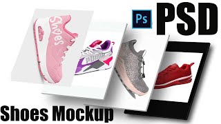 Different Shoes Mockup In PSD Files| Aneela Graphics |