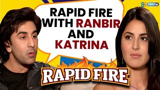 Rapid Fire With Ranbir and Katrina.. | Ranbir Kapoor | Katrina Kaif | @mastiiitv