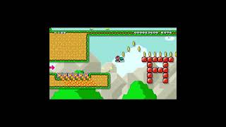 100秒スピードラン「ちょいむず」 [100s Speedrun A little hard] by オワタ　^・^ [Owata] #shorts 🍄Super Mario Maker 2 #cwx