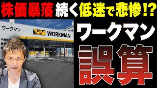 【減益でも負ける要素がない！？】2期連続減益のワークマンの経営実態の現状について徹底解説します