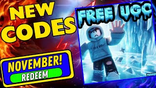 NEW CODES ROBLOX Freeze for UGC CODES 2024 | Freeze for UGC CODES | Freeze for UGC