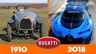 Evolution of Bugatti (1910 - 2018) ⚡Cars Evolution Timeline