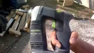 Festool 18-2500 vs 6x120 mm.