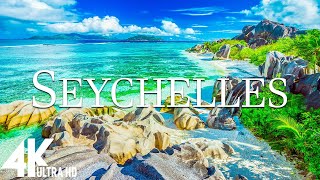 FLYING OVER SEYCHELLES (4K UHD) – расслабляющая музыка и красивые видеоролики о природе