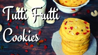 The best Tutti Frutti Cookies over the night 🕛🕕 - Karachi fruit biscuits