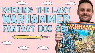 OPENING THE LAST WARHAMMER FANTASY BOX SET!