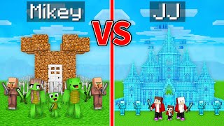 Mikey Family POOR vs JJ Family RICH Kingdom Survival Battle in Minecraft (Maizen)