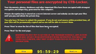 Windows 10 Ransomware Email