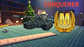 WORLD OF TANKS BLITZ. CONQUEROR. ACE TANKER MASTERY BADGE. دبابات. المركز الاول