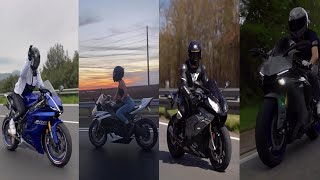 Part–13 Awesome Crazy Rider 🏍️Super Bike status🖤heavy Rider status#ducativ4r#ninjah2r#bmws1000rr