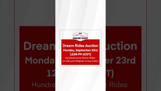 NEW DREAM RIDES AUCTION COMING UP ON 9/23! IF YOU’RE DROPPING A BID LET US KNOW BELOW! #luxurycars