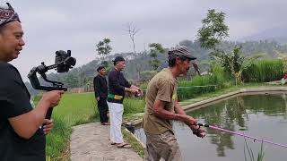 Mancing Sore Hari Dengan Suasana Alam Yang Keren Banget!!!...😎