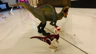 Who killed the spinosaurus? ( funny stop motion)