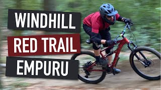 Red Trail at Windhill - Empuru - My first run down.