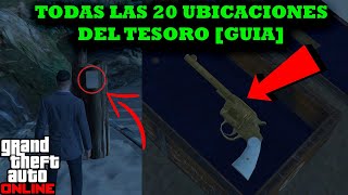 Como ENCONTRAR el TESORO en GTA V Online 💵 + TODAS las Ubicaciones del Tesoro en GTA 5 Online