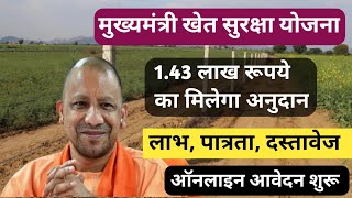 UP CM Khet Suraksha Yojana #upkhetsurakshayojana2024