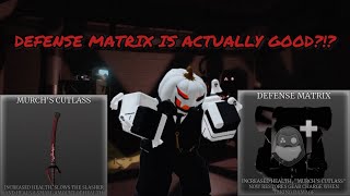 DEFENSE MATRIX IS ACTUALLY GOOD NOW?!?! Roblox Survive The Night DEFENSE MATRIX BUFF!