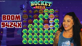 TOP 5 RECORD WINS OF THE WEEK ★ EXCLUSIVE 9424X JACKPOT ON ROCKET REELS SLOT