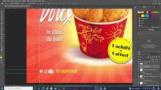 Création d'une affiche sur Photoshop et Illustrator (LIVE IU)