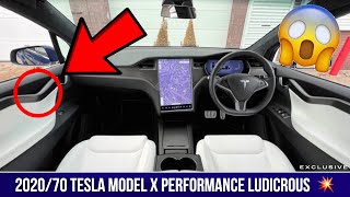 Step inside the 2020 TESLA MODEL X LUDICROUS! 💥