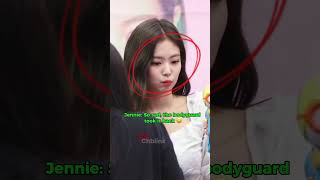 Jennie was sad when her bodyguard took her toy back #jennie #blackpink