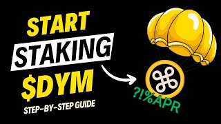 How to Stake $DYM [For early Adopters!!]