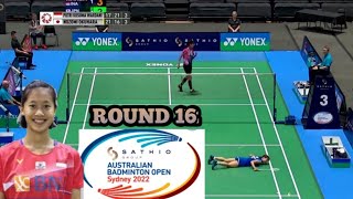 🇲🇨 Putri Kusuma Wardani 🆚 🇯🇵 Nozomi Okuhara ‼️ R16 WS AUSTRALIA OPEN 2022