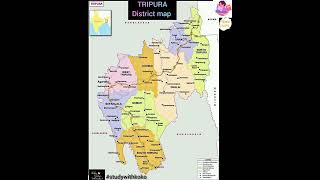 TRIPURA#indiangeography#map#geography#tripura#shorts#opsc#upsc#india#ias#oas#ssc#ossc#studywithkoko