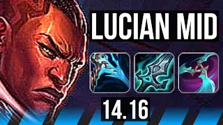 LUCIAN vs KARMA (MID) | Quadra, 8/2/5, Godlike | BR Master | 14.16