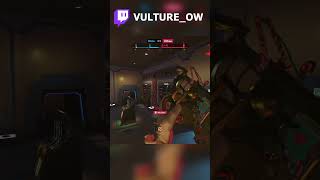 "vulture is a terrible player" #vultureow #overwatch2 #overwatch #funny #junkrat #twitch #shorts