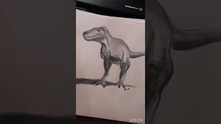 Drawing a Dino 🦖 | #shorts #art #viral