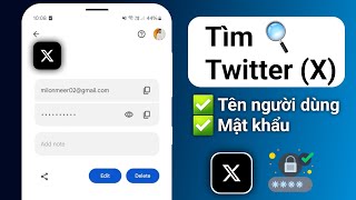 Cách tìm tên người dùng và mật khẩu Twitter (X) Tôi khôi phục Twitter của bạn (X)