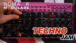 Roma Modulare: Behringer Edge - Techno Jam