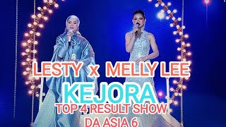 MELLY LEE x LESTY KEJORA  DUET  TOP 4 RESULT SHOW DA ASIA 6 - SPEKTAKULER