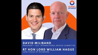 142. Ukraine, Defense, and Climate Change with William Hague and David Miliband