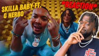 REACTION !! | Skilla Baby - B'CUZ ft. G Herbo [Official Video]