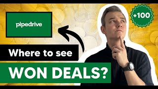 How to see won deals in PipeDrive?