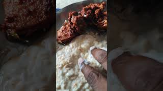 Eat in 15 Seconds Curd Rice with Chicken Curry #4667