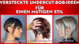 Versteckte Undercut-Bob-Ideen Für Einen Mutigen Stil