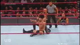 wwe raw finn balor vs seth rollins match,january 15,2018