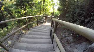 A walk down the 400 steps to Wreck Beach in Vancouver Canada