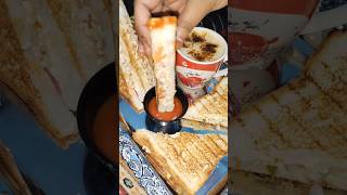 Grilled Bread Cheese Paneer Sandwich | With Hand Beaten Coffee | Farha home kitchen |#recipe #viral