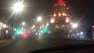 Uk FOGGY WEATHER NIGHT TIME ||TRAVLING IN A FOGGY WEATHER ||