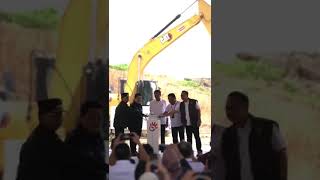 Presiden Joko Widodo Melakukan Peresmian Groundbreaking Telkom Smart Office di IKN Nusantara